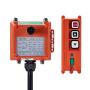 Industrial Crane Wireless Remote Control F21-2S AC/DC18V-65V Hoist with Single Speed Button (1 Transmitter + 1 Receiver)