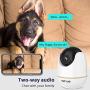Dog Camera - 1080P Dog Camera with Phone App, Pan/Tilt/Zoom Home Camera with 2-Way Audio, AI Human Detection, Night Vision, Cloud Storage/TF Card, Compatible with Alexa, Camera for Pets/Baby