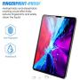 2 Pack SPARIN Screen Protector Compatible with iPad Pro 12.9 Inch without Home Button, Tempered Glass Screen Protector Work with Face ID