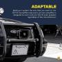 SoundAlert 12V 100W Electric Police Air horn Amplifier [Hands-Free] Train Truck Police Siren Horn for Vehicles Truck UTV ATV Car POV