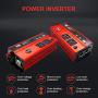 1000 Watt Inverter for Car Power Converter LncBoc Dual Ac Outlets 12V Dc to 110V Ac Modified Sine Wave Inverter With Usb Charger Battery Clips for Tablets, Laptop and Smartpho