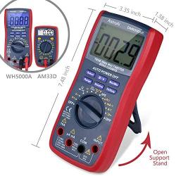 AstroAI Digital Multimeter, TRMS 6000 Counts Volt Meter Manual and Auto Ranging; Measures Voltage Tester, Current, Continuity, Frequency; Tests Diodes, Transistors, Temperature for Automotive