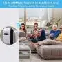 JOTACT WiFi Range Extender 300 Mbps WiFi Repeater 2.4Ghz Network with Integrated Antennas LAN Port Wireless Signal Booster for Home, Support Repeater/AP Mode,Quick Connection and Simple Set up