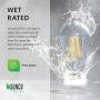 Sunco Lighting 8 Pack ST64 LED Bulb, Dimmable, Waterproof, 8.5W=60W, 2700K Soft White, Vintage Edison Filament Bulb, 800 LM, E26 Base, Restaurant or String Lights - UL