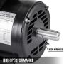 VEVOR Air Compressor Motor, 7.5Hp 3450rpm Heavy Duty Electric Compressor Motor Single Phase 184T 230V Electric Motor for Air Compressor