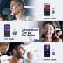 Wireless Earbuds, Mpow M12 Bluetooth Earbuds, Wireless Charging & USB-C Charging Case Bluetooth Headphones Wireless Earphones w/Mic, Bass Sound/IPX8 Waterproof/Touch Control/25 Hrs/Dual Modes, Gray
