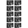 Gigastone 32GB 10-Pack Micro SD Card, Full HD Video, Surveillance Security Cam Action Camera Drone, 90MB/s Micro SDHC UHS-I U1 C10 Class 10