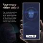 Smartphone Unlocked,6.9in HD 1440x3088 Smartphone, Perforated Screen Dual Cards Dual Standby Smartphone for Android 10.0,Dual Camera: 1300W+ 1600W,Support 128G Memory Card(Black) 
