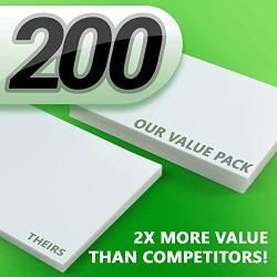 Crystal Clear 200-Pieces Universal Thermal Laminating Pouches