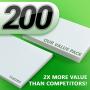 Crystal Clear 200-Pieces Universal Thermal Laminating Pouches