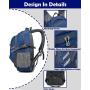 School Backpack BookBag for Student College Travel Hiking Fit Laptop Up to 15.6 Inch