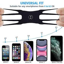 Bike & Motorcycle Phone Mount 2 Pack，360° Adjustable，Universal Motorcycle Phone Holder for iPhone 7/8/X/11/Pro/Plus, Galaxy, Google Pixel, Nubia, LG (2 Pack)