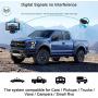 5 Inch HD Digital Wireless Backup Camera System IP68 Waterproof Color Monitor Kit for Trucks Cars Hitch Rear Stable 1080P