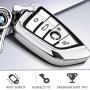 Intermerge for BMW Key Fob Cover,Blade Shape Soft TPU Key Case Shell Pouch for BMW New BMW X1 X3 X5 X6,BMW Series 1 2 5 7 Keyless Entry BMW Key Cover-Silver Intermerge for BMW Key Fob Cover,Blade Shape Soft TPU Key Case Shell Pouch for BMW New BMW X1 X3 X5 X6,BMW Series 1 2 5 7 Keyless Entry BMW Key Cover-Silver