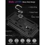 Galaxy S9 Case,Military Grade 16ft. Drop Tested Dual Layered Heavy Duty Cover with Magnetic Ring Kickstand Compatible with Car Mount Holder,Protective Phone Case for Samsung Galaxy S9 Black