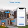 Outdoor Smart Plug, meross Outdoor Wi-Fi Outlet with 3 Sockets Independently Compatible with Alexa, Google Home and SmartThings, IP44 Waterproof, Voice & Remote Control,Timer, FCC and ETL Certified Outdoor Smart Plug, meross Outdoor Wi-Fi Outlet with 3 Sockets Independently Compatible with Alexa, Google Home and SmartThings, IP44 Waterproof, Voice & Remote Control,Timer, FCC and ETL Certified