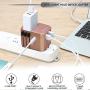 Power Plug Adapter - International Travel (w/5 USB Ports and USB Type C)- Work 150+ Countries - 220 Volt Adapter - Travel Adapter - Type C A G I A/C - UK Japan China Europe