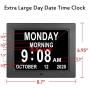 8.4 Inch Digital Day Clocks Auto Dimming Extra Large Day Date Time Dementia Calendar Clock Perfect for Seniors Elderly Alzheimer Vision Impaired