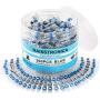 haisstronica 200PCS Solder Seal Wire Connectors ,Waterproof Wire Connectors, Heat Shrink Butt Connectors for Watercraft,Electrical,Electronics 16-14 Blue