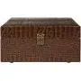 Crosley CR8017A-BR Voyager Vintage Portable Turntable with Bluetooth Receiver and Built-in Speakers, Brown Crosley CR8017A-BR Voyager Vintage Portable Turntable with Bluetooth Receiver and Built-in Speakers, Brown