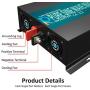 WZRELB RBP300012 3000W 12V 110~120V Pure Sine Wave Solar Power Inverter DC to AC System