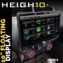 Stinger HEIGH10 10'' Multimedia Car Stereo 1024 x 600 HD Display. Apple Car Play, Android Auto, SiriusXM Ready, Bluetooth, TOSLINK Audio Output & HDMI Rear Input, Single/Double DIN Mounting