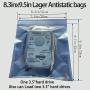 Daarcin Antistatic Bags, 40pcs 4 Sizes Mixed ESD Bags with Labels for Hard Drive HDD ESD Shielding Bags for Varieties of Electronic Device (4MixedSize)