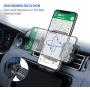 【2021 Upgraded】 Miracase Car Phone Mount, Air Vent Cell Phone Holder for Car, Universal Car Phone Holder Cradle Compatible with iPhone 12 Pro Max/11/11 Pro/11 Pro Max/XR/Xs/8/7,S10+ and More