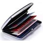 RFID Blocking Credit Card Holder/Protector - Best Metal/Stainless Steel Travel Wallet/Case for Men & Women