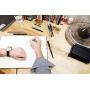 rOtring 1904449 800 Retractable Mechanical Pencil, 0.5 mm, Silver Barrel