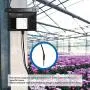 Ubibot WS1 WiFi Temperature Humidity Monitor, Wireless Thermometer Hygrometer, WiFi Data Logger with Free App Alarm, Website Platform, Android and iOS App(2.4GHz WiFi,no hub Required, IFTTT)