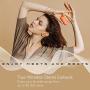 JoveTrans Lite Translator Earbuds, Portable Language Translator Device for On-The-Go Wireless Translation (Orange)
