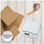 Horizon SF-550 V2 55 LB x 0.1 OZ Digital Postal Shipping Scale with Counting Function