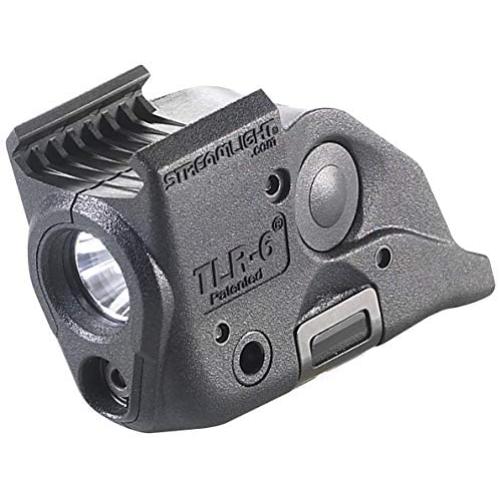 Streamlight 69293 TLR-6 Tactical Pistol Mount Flashlight 100 Lumen with Integrated Red Aiming Laser Designed Exclusively and Solely for M&P Railed Hand Guns, Black
