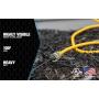 Coleman Cable 01789 10/3 Insulated Outdoor Extension Cord with Lighted End, 100-Foot