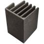 MobileVision Multi Device Stand & Organizer for Smartphones, Tablets and Laptops, Executive Dark Gray, 5 Slots