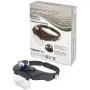 Carson Optical Pro Series MagniVisor Deluxe Head-Worn LED Lighted Magnifier with 4 Different Lenses (1.5X, 2X, 2.5X, 3X) (CP-60), Black, 4-Inch