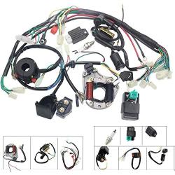 Complete Electrics Stator Coil CDI Wiring Harness Set for 4 Stroke ATV KLX 50cc 70cc 110cc 125cc Motorcycle