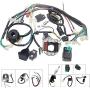 Complete Electrics Stator Coil CDI Wiring Harness Set for 4 Stroke ATV KLX 50cc 70cc 110cc 125cc Motorcycle