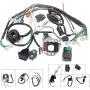 Complete Electrics Stator Coil CDI Wiring Harness Set for 4 Stroke ATV KLX 50cc 70cc 110cc 125cc Motorcycle