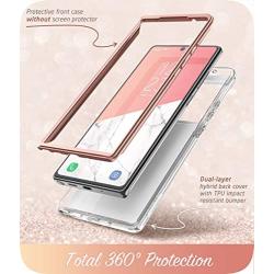 i-Blason Cosmo Series Case Designed for Galaxy Note 20 5G 6.7 inch (2020 Release), Protective Bumper Marble Design Without Built-in Screen Protector (Marble)