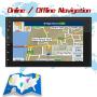 ZHNN 7 Inch Android 9.1 2021 New Car Stereo Radio Double Din Touchscreen Head Unit Multimedia Player,GPS Navigation Receiver/Bluetooth/Mirror Link/Support Backup Camera/FM/Dual USB (16GB)