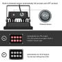 Univivi IR Illuminator 90 Degree Wide Angle 8-LEDs IR Infrared Light for Security Cameras.