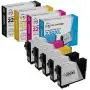 LD Products Remanufactured Ink Cartridge Replacement for Epson 220XL High Yield (2 Black, 1 Cyan, 1 Magenta, 1 Yellow, 5-Pack)