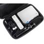 Projector Case for WOWOTO H8, H9 Video Projector, WOWOTO DLP LED Video Projector, Slim Design, Mesh Pocket, Smart dividers for Projector, Remote Controller, Adapter, Tripod Tablet Stand, Cables