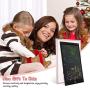 Newest LCD Writing Tablet, Electronic Digital Writing &Colorful Screen Doodle Board, Cimetech 12-Inch Handwriting Paper Drawing Tablet Gift for Kids and Adults at Home,School and Office (Black)