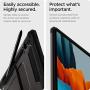Spigen Tough Armor Pro Designed for Galaxy Tab S7 Case with S Pen Holder (2020) - Gunmetal