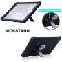 iPad 6th Generation Cases, iPad Case, iPad 9.7 Inch Case, Hybrid Shockproof Rugged Drop Protection Cover Built with Kickstand for iPad 9.7 inch A1893 / A1954 / A1822 / A1823 (Black)