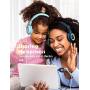 Kids Headphones with Microphone 2 Pack, Mpow CH8 Wired On Ear Headphones for Kids with 91dB Volume Limit, Online Schooling Headsets with Sharing Splitter for Boys Girls Children School Travel