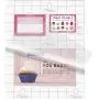 Mead Thermal Laminating Pouches, Lamination Sheets, Letter Size Pouch, 3 Mil, EZ-Align, 100 Pack (39029)